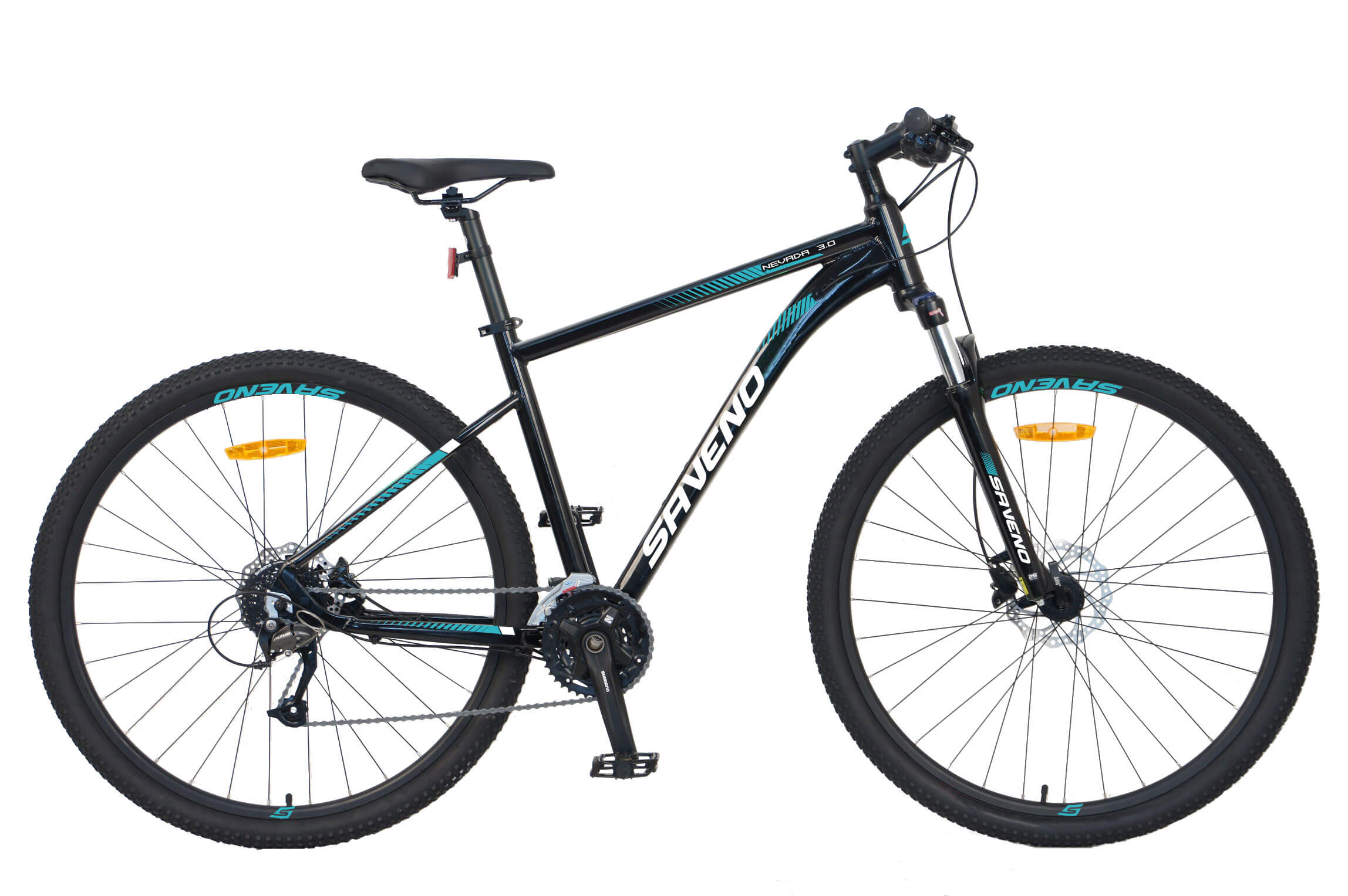 SAVENO 29 NEVADA 3.0 ALIVIO 19'' CZARNO NIEBIESKO BIAŁY